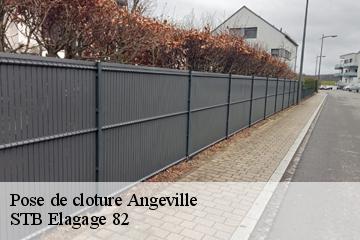 Pose de cloture  angeville-82210 STB Elagage 82