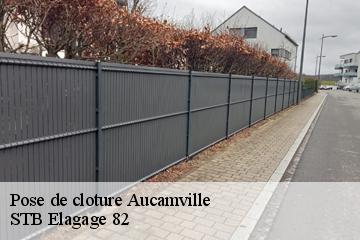 Pose de cloture  aucamville-82600 STB Elagage 82