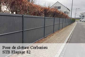 Pose de cloture  corbarieu-82370 STB Elagage 82