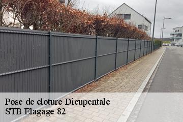 Pose de cloture  dieupentale-82170 STB Elagage 82