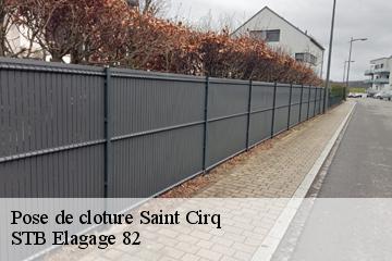 Pose de cloture  saint-cirq-82300 STB Elagage 82